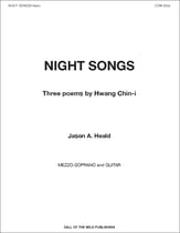 Night Songs Vocal Solo & Collections sheet music cover